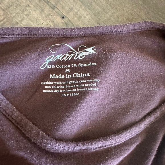 Grane Brown Top - Small - Picture 3 of 4